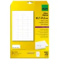 Sigel LA315, Hvit, Laser/Blekkskriver, Avrundet rektangel, A4, 4,57 cm, 2,12 cm
