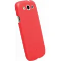 Krusell BioCover - Beskyttende deksel for mobiltelefon - bioplast - rød - for Samsung Galaxy S III