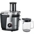 Bosch VitaJuice MES4000 - Juicemaskin - 1 kW - sølv/svart