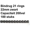 GBC Din A4 22 Mm Spiralrygg 100 Enheter