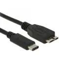 DeLOCK - USB-kabel - Micro-USB Type B (hann) til 24 pin USB-C (hann) - USB 3.1 Gen 2 - 50 cm - svart
