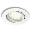 Philips myLiving Innfelt spot, Innsunket spotlight, Ikke-utskiftbare pærer, 1 ampuller, LED, 4,5 W, Hvit