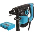 Makita HR2811F, 1100 rpm, 2,8 J, 4500 bpm eller slagg i minuttet, 1,3 cm, 3,2 cm, Vekselstrøm