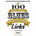 Hal Leonard Corporation 100 Authentic Blues Harmonica Licks