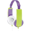 JVC HA-KD5, Koblet med ledninger (ikke trådløs), 15 - 23000 Hz, Musikk, 122 g, Hodetelefoner, Grønn, Fiolett