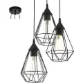 Eglo TARBES pendant light black