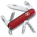 Victorinox Sportsman, Klappkniv uten lås, Multiverktøyskniv, 15 mm