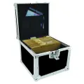 ROADINGER 30126548, Transportkasse, Kryssfiner, 4,7 kg, Sort, Sølv