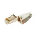 Logilink MP0011, CAT5e, Grå, Plast, Gull, 100 stykker