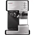 Breville PrimaLATTE, Kombi-kaffemaskin, 1,5 l, Kaffe pute, Malt kaffe, Sort, Rustfritt stål