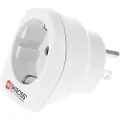 Skross 1.500203-E, Type B, Universal, Type C, Type F, 100-250 V, 15 A, Hvit