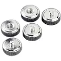 Hama Tripod Conversion Screws - Monteringsskrueadapter for tripodkamera (fra 1/4 til 3/8) (en pakke 5)