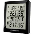 Bresser Temeo Hygro Quadro - Termohygrometer - digital - svart