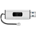 MediaRange SuperSpeed - USB-flashstasjon - 8 GB - USB 3.0 - svart/sølv