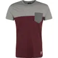 Iriedaily Block Pocket T-skjorte rød
