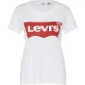 Levi's THE PERFECT TEE 0053 LARGE BATWING WHITE - XS - damskie - biały