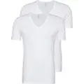 G-Star Base Ribbed Premium 1 By 1 Kort Ermet V-hals T-skjorte 2 Enheter