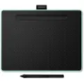 Wacom Intuos Creative Pen Medium - Digitaliserer - 21.6 x 13.5 cm - elektromagnetisk - 4 knapper - trådløs, kablet - USB, Bluetooth - pistasiegrønn