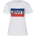 Levi's for woman. 17369-0297 The Perfect T-Shirt White (M), Casual, Cotton, Short sleeve, Sustainable