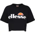 Ellesse Alberta Cropped Kort Ermet V-hals T-skjorte