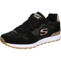 SKECHERS for woman. 111 OG 85 Goldn Gurl shoes black (36), Fabric, 3 to 5 cm, Laces, Casual