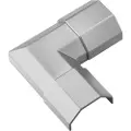 Goobay Aluminium Cable Corner Silver