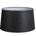 QAZQA Linskjærmslampe svart 45/25