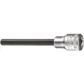 Stahlwille 1054/6, Støpselsett, 1/2, Metrisk, 5 hoder, 6 mm, Kromfarget