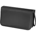 Hama CD Wallet 80 - Lomme for CD/DVD-plater - 80 plater - nylon - svart