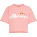 Ellesse Alberta Cropped Kort Ermet V-hals T-skjorte