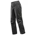 Vaude Men's Fluid Full-zip Pants II S/S, regnbukser, herre, svart