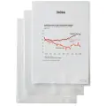 Rexel - L-formet mappe - for A4 - gjennomsiktig (en pakke 50)