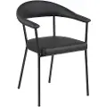 AC Design NORDFORMAva spisestol med armlener 2-pakningSvartArmstolerFra Homeroom