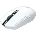 Logitech G G305 - Mus - optisk - 6 knapper - trådløs - 2.4 GHz - USB trådløs mottaker - hvit