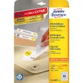 Avery - Fjernbart adhesiv - hvit - 35.6 x 16.9 mm 2000 etikett(er) (25 ark x 80) merkelapper