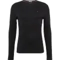 Tommy Hilfiger Original Ribbed Organic Cotton Langarmet T-skjorte