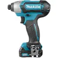 Makita TD110DSAE, Slagtrekker, Sort, Blå, 1/4, 110 Nm, 2600 RPM, 3200 RPM