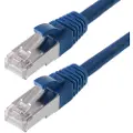 Helos CAT6 S/FTP (PIMF), 30m, 30 m, Cat6, SF/UTP (S-FTP), RJ-45, RJ-45, Blå