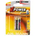 Ansmann X-POWER Micro AAA - Batteri 2 x AAA - Alkalisk