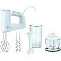 Braun MultiMix 3 HM 3135 WH - Håndmikser - 500 W - hvit/grå