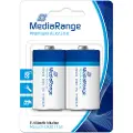 MediaRange Premium MRBAT109 - Batteri 2 x D - Alkalisk - 11900 mAh