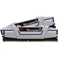 G.Skill Ripjaws V - DDR4 - sett - 16 GB: 2 x 8 GB - DIMM 288-pin - 2666 MHz / PC4-21300 - CL15 - 1.2 V - ikke-bufret - ikke-ECC - strålende sølv