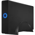 Icy Box IB-377U3 - Lagringspakning - 3,5 - SATA 6Gb/s - USB 3.0 - sort