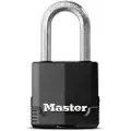 Master Lock Excell No. M115 - Hengelås - nøkkel - 4 stifter - svart