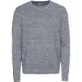 Jack & Jones Basic Knit V-neck Twisted With Jet Stream Genser