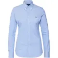 Ralph Lauren for woman. 211664427001 Slim Fit cotton oxford shirt blue (S), Casual, Long sleeve