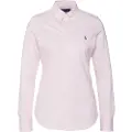 Ralph Lauren for woman. 211664427002 Slim Fit cotton oxford shirt pink (L), Casual, Long sleeve