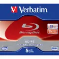 Verbatim - 5 x BD-RE - 25 GB 2x - CD-eske