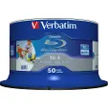 Verbatim DataLife - 50 x BD-R - 25 GB 6x - blekkstråleskrivbar overflate - spindel