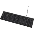 Sandberg USB Wired Office Keyboard - Tastatur - Nordisk - Svart
